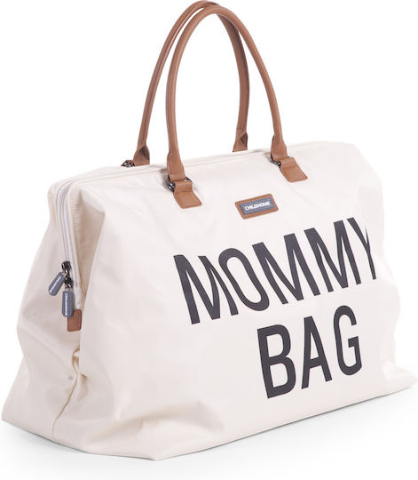 Childhome Shoulder/Hand Diaper Bag Mommy Off White 55x30x30cm.