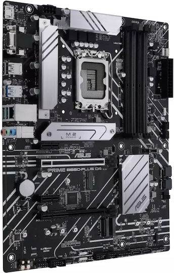 Asus Prime B660-Plus D4 Motherboard ATX με Intel 1700 Socket 90MB18X0-M0EAY0