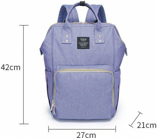Heine Τσάντα-Αλλαξιέρα Πλάτης Navy Blue 27x21x42εκ.