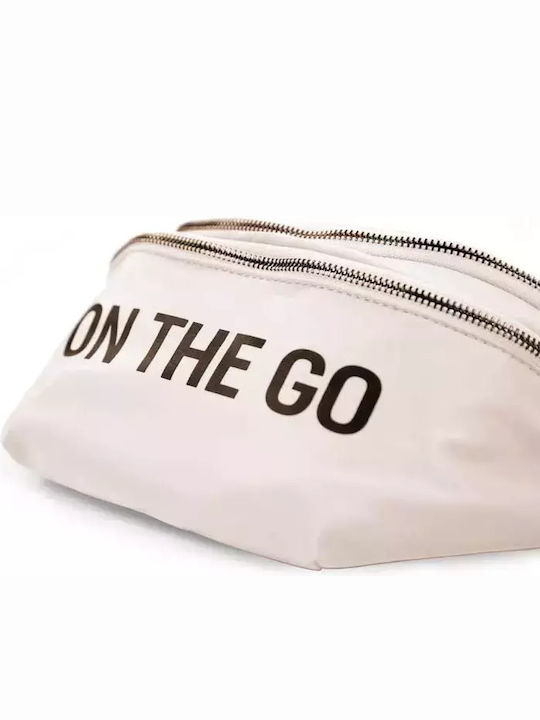 Banana On the Go Γυναικείο Τσαντάκι Μέσης Μπεζ