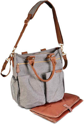 Cangaroo Shoulder/Hand Diaper Bag Bella 106936 Grey 43cm.