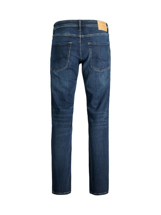 Herren Jeanshose Elastisch Marineblau