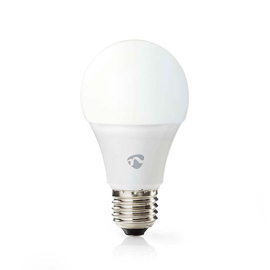 Nedis Bec Smart LED 9W pentru Dulie E27 și Formă A60 Alb reglabil 806lm Reglabil în intensitate