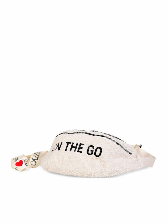 Banana On the Go Teddy Waist Bag White