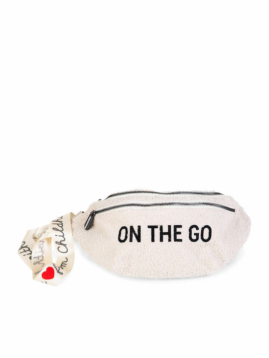 Banana On the Go Teddy Waist Bag White