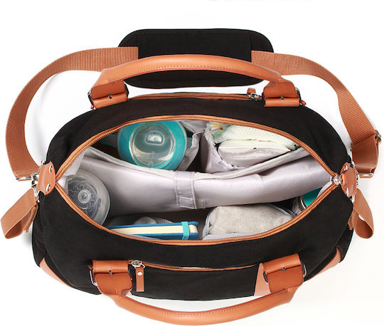 Babyono Shoulder/Hand Diaper Bag Glam Blue 52x33cm.