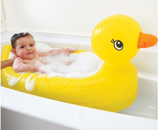 Munchkin Inflatable Baby Bath with Thermometer White