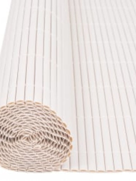 vidaXL Bamboo Fencing Plastic 1.1x5m