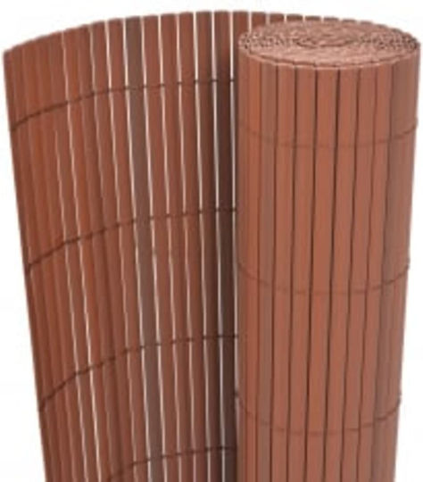 vidaXL Gard De Bambus Dublă Față 1.1x4m 317159 vidaXL Gard De Bambus Dublă Față 1.1x4m 317159