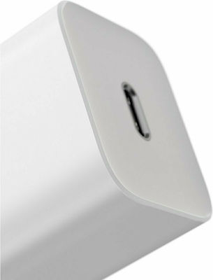 Baseus Charger Without Cable with USB-C Port 25W White (Super Si 1C)