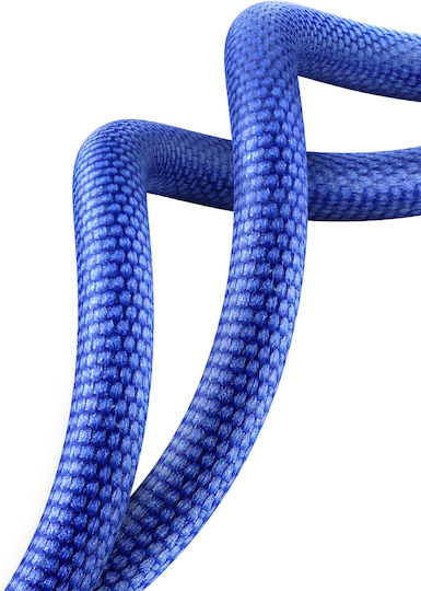 Baseus Crystal Shine Geflochtenes USB 2.0 Kabel USB-C männlich - USB-A 100W PD Blau 1.2m CAJY000403