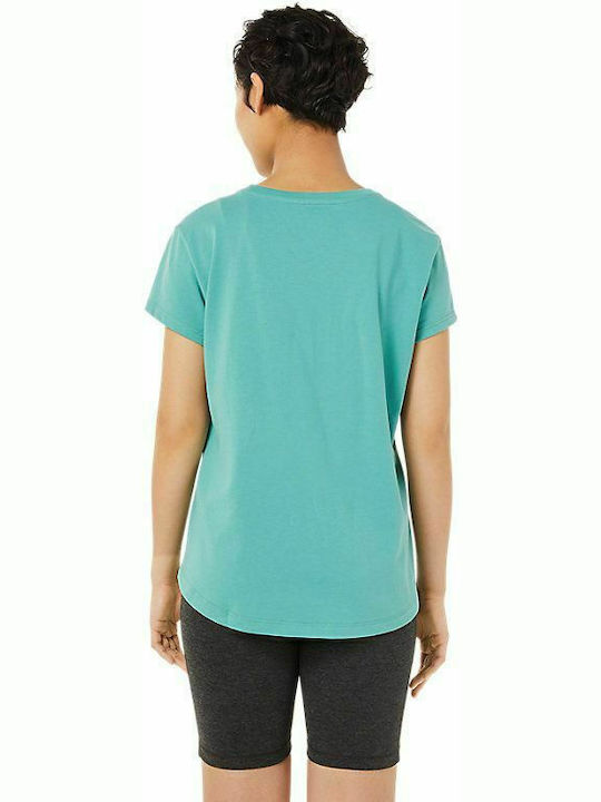 ASICS Big Logo Tee III Women's Athletic T-shirt Turquoise