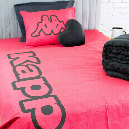 Homeline Set Kids Duvet Cover Single Red