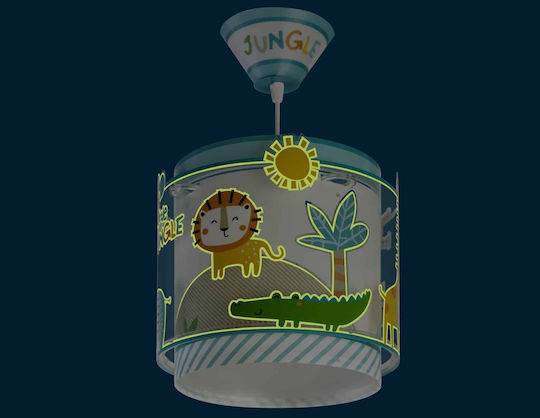 Ango My Little Jungle Μονόφωτο Παιδικό Φωτιστικό Κρεμαστό από Πλαστικό 23W με Υποδοχή E27