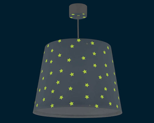 Ango Starlight Einfaches Licht Kinderdeckenleuchte Deckenleuchte 23W mit Fassung E27 Blue 25cm