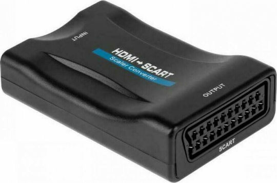 Andowl QY-V05 Μετατροπέας Scart female σε HDMI female 1τμχ