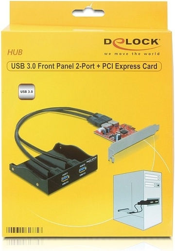 DeLock Преден панел USB