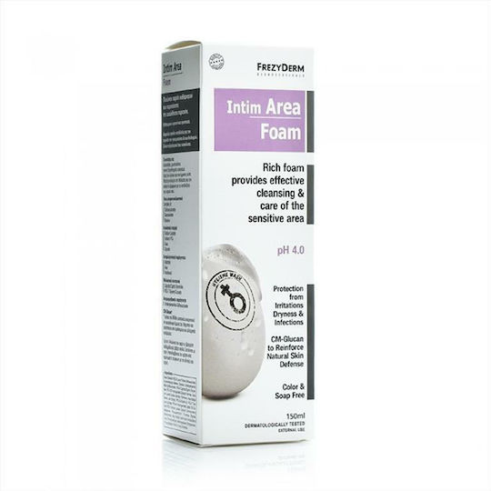 Frezyderm Intim Area pH 4 Intimate Area Cleansing Foam 150ml