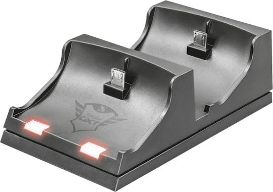 Trust GXT 235 Duo Charging Dock Controller-Ladestation 2 Controller PS4 Schwarz