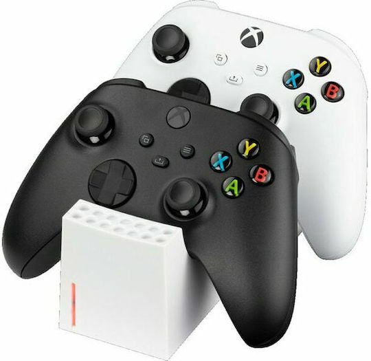 Snakebyte Twin:Charge SX Charging Station for 2 controllers Xbox Series X/S White