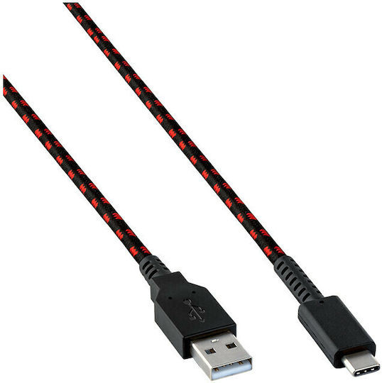 PDP USB Type C Charching Cable Кабел за Превключвател в Черен цвят