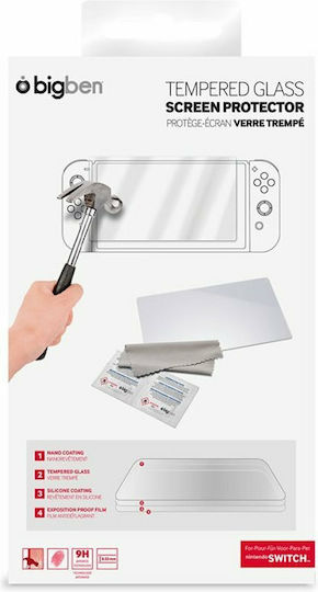 Bigben Interactive Tempered Glass Screen Protector Screen Protector for Switch in Transparent color