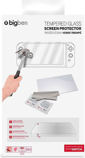 Bigben Interactive Tempered Glass Screen Protector Screen Protector for Switch in Transparent color