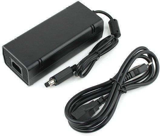 AC Adapter Stromversorgung für XBOX 360 in Schwarz Farbe