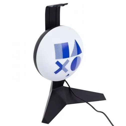 Paladone Playstation Head Light Desktop Headphone Stand Black