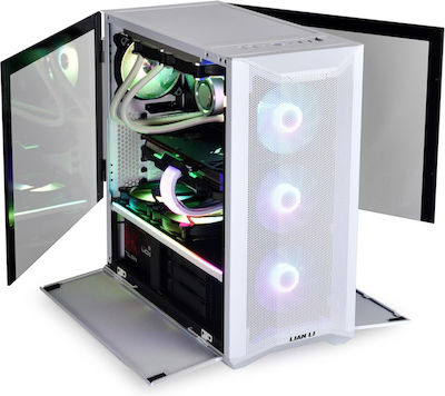 Lian Li Lancool II Mesh RGB Jocuri Middle Tower Cutie de calculator Alb