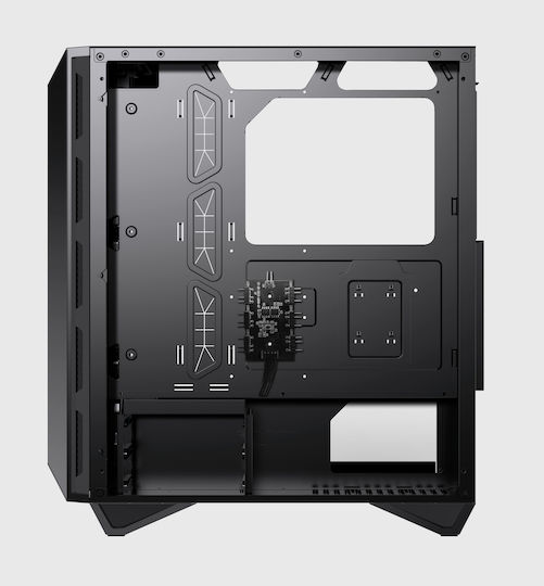 MSI MPG Gungnir 110R Gaming Midi Tower Κουτί Υπολογιστή με Πλαϊνό Παράθυρο και RGB Φωτισμό Μαύρο
