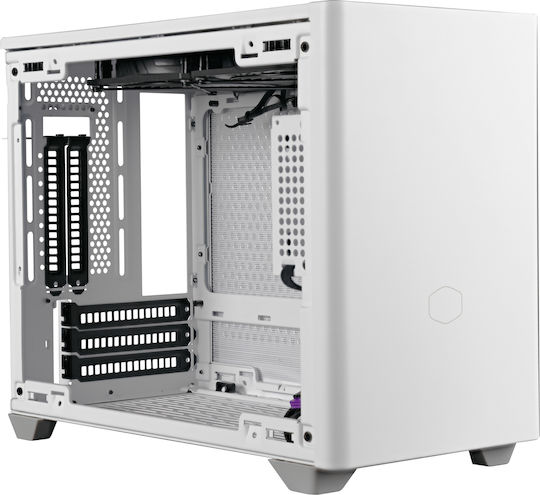 CoolerMaster Masterbox NR200P Gaming Mini Tower Κουτί Υπολογιστή με Πλαϊνό Παράθυρο Λευκό