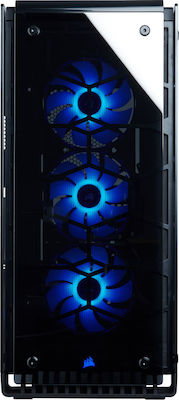 Corsair Crystal 570X RGB Gaming Midi Tower Κουτί Υπολογιστή με Πλαϊνό Παράθυρο Mirror Black