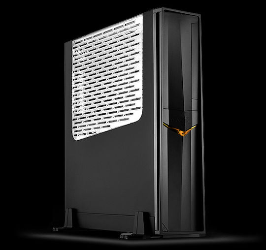 Silverstone RVZ02 Gaming Mini Tower Κουτί Υπολογιστή με Πλαϊνό Παράθυρο Μαύρο