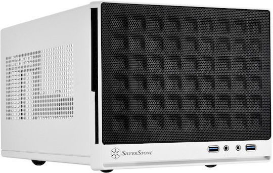 Silverstone Sugo SG13WB Cube Κουτί Υπολογιστή Λευκό