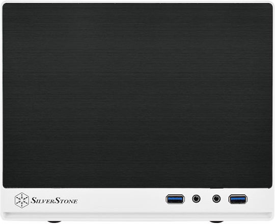 Silverstone Sugo SST-SG13WB-Q Cube Tower Carcasă Calculator Alb