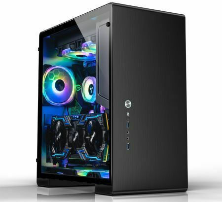 Jonsbo U5 Gaming Middle Tower Carcasă PC Cu Deschidere Laterală Neagră