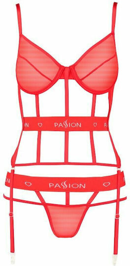 Passion Kyouka Corsete Sexy Corset Red