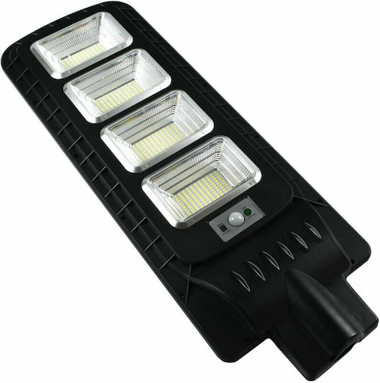GDPLUS Ηλιακό Φωτιστικό Δρόμου 300W Ψυχρό Λευκό 6500K με Αισθητήρα Κίνησης και Τηλεχειριστήριο IP65 23x80εκ.