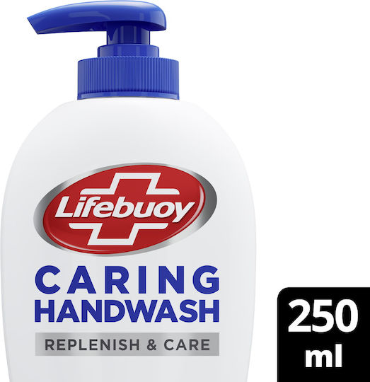 Lifebuoy Caring Handwash Liquid Soap with Pump 250ml