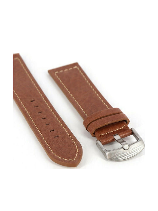 Rochet Δερμάτινο Λουράκι Καφέ 20mm
