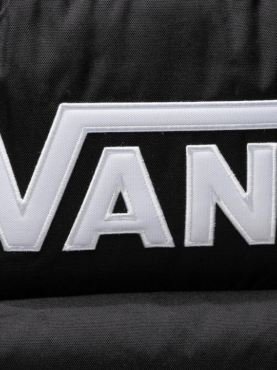 Vans Old Skool Drop V Σχολική Τσάντα Πλάτης Γυμνασίου - Λυκείου Μαύρη με Θήκη για Παγούρι 22lt