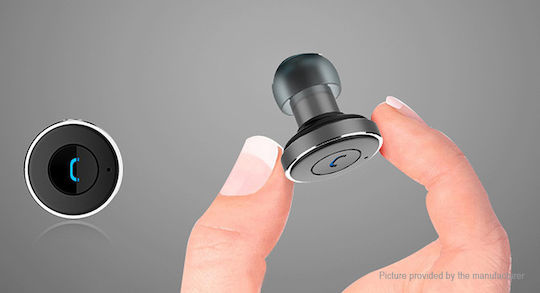 Awei A871BL Φορτιστής Αυτοκινήτου 2.1A με Θύρες: 2xUSB και Ακουστικά Bluetooth Γκρι
