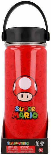 Stor Stor Thermosflasche Rostfreier Stahl BPA-frei 530ml Super Mario Mushroom