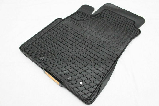 Frogum Set of Front and Rear Mats 4pcs for Renault Kangoo 1998-2008 Black