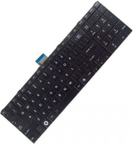 Toshiba Laptop-Tastatur Für Satellit C850 Ohne Rahmen Und Englische (US) Tastatursprache In Schwarzem Farbe