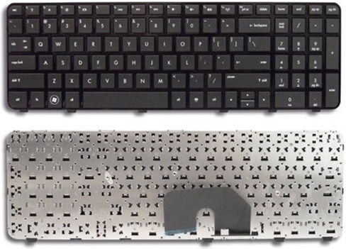 HP Πληκτρολόγιο Laptop για DV6-6000 με Πλαίσιο και Διάταξη Αγγλικά (UK) σε Μαύρο χρώμα DV6-6000