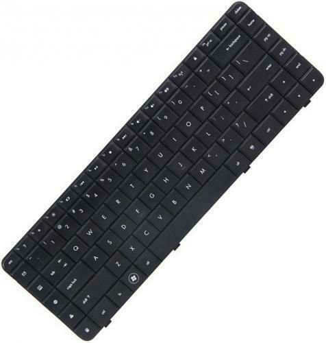 Laptop Keyboard for Compaq G62 CQ62 CQ56 without Frame and English (US) Layout in Black Color K068