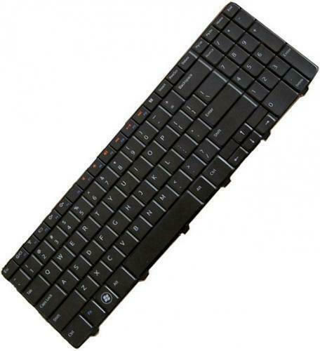 Laptop Keyboard for Inspiron 15R N5010/M5010 without Frame and English (US) Layout in Black Color KEY-009