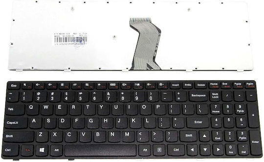 Πληκτρολόγιο Laptop για IdeaPad G500 με Πλαίσιο σε Μαύρο χρώμα